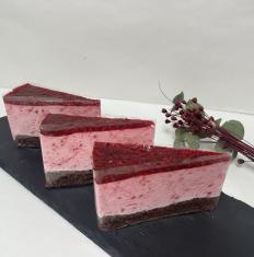 Malinový mousse